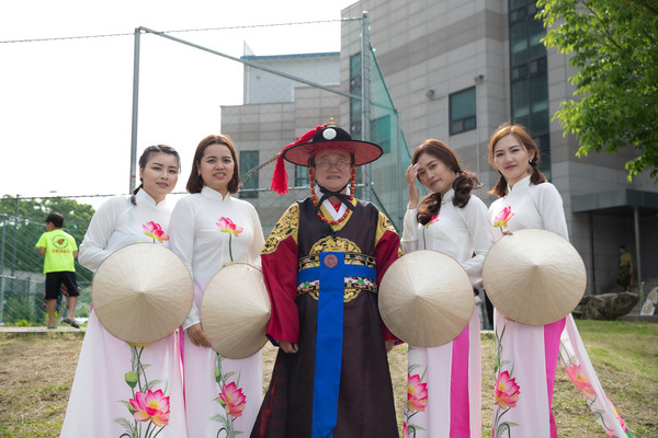 ▲ 연천군 DMZ 세계인의 거리문화 축제 진행 모습.